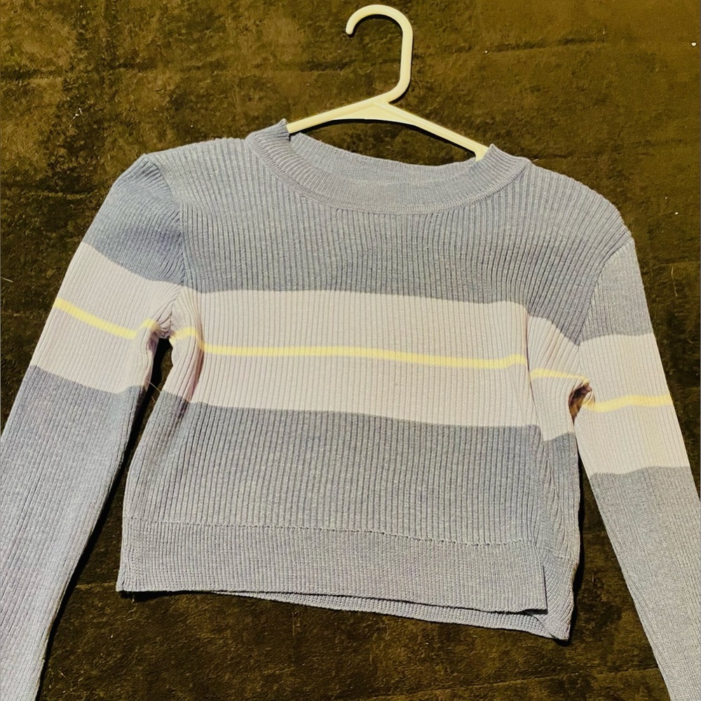 Knit Cropped Sweater